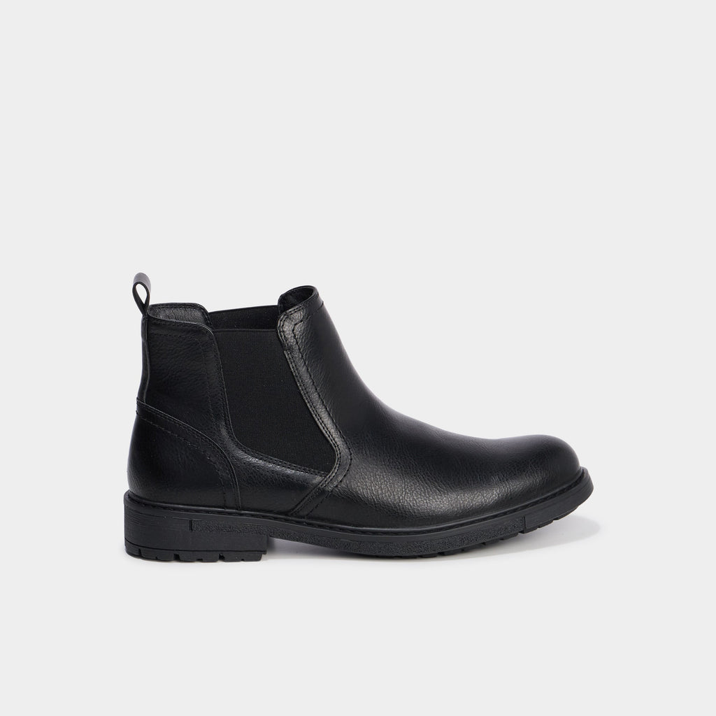Bottines chelsea noir homme - 2