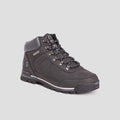 Bottines montantes lacées noir homme - 1