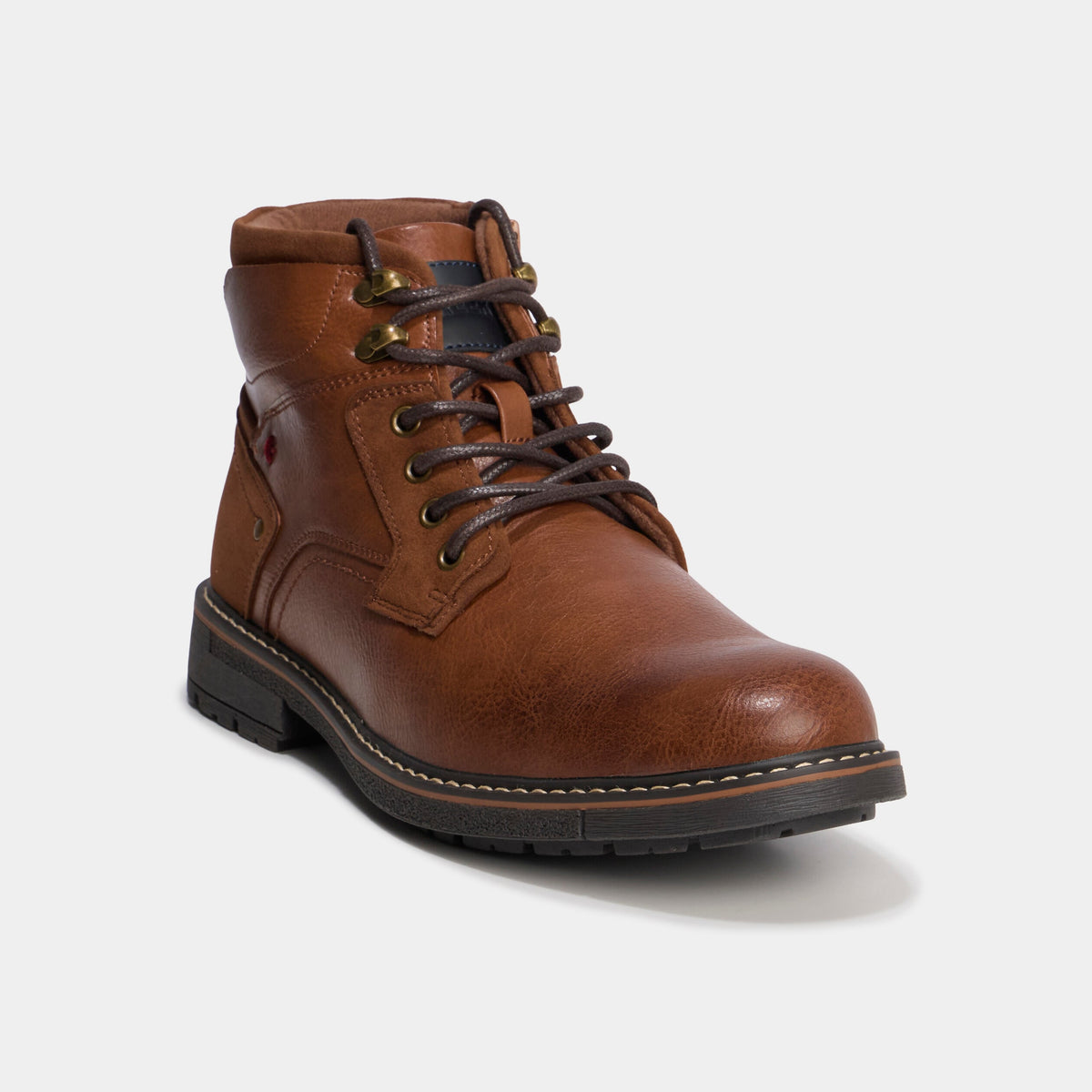 Bottines montantes zippées crantées noir homme - 3