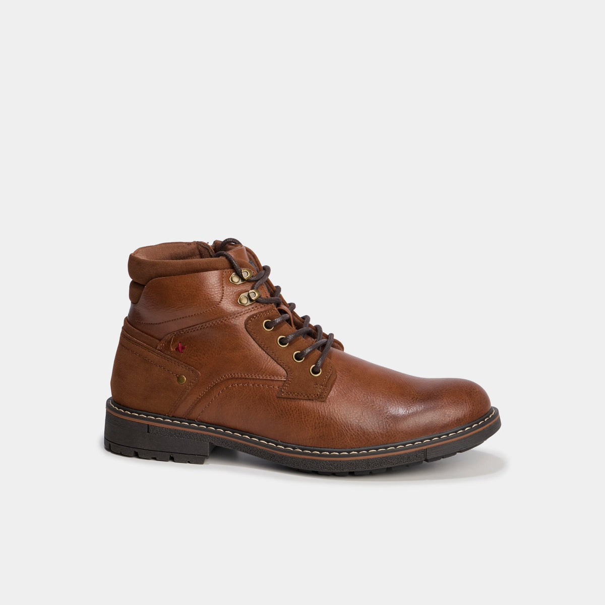 Bottines montantes zippées crantées noir homme - 4