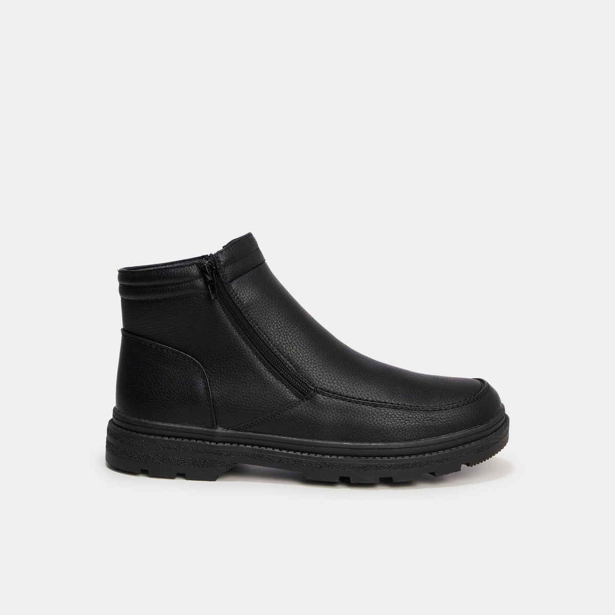 Bottines zippées noir homme - 2