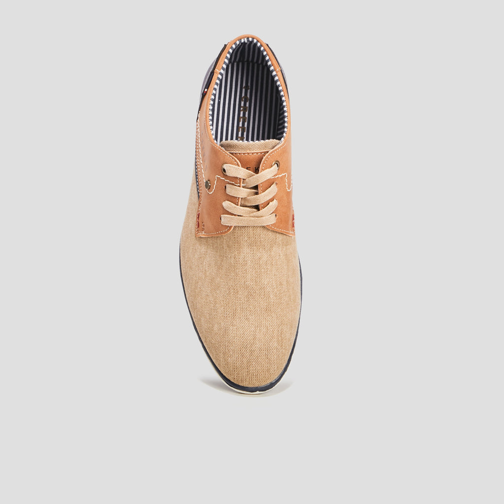 Derbies à lacets sable homme - 2