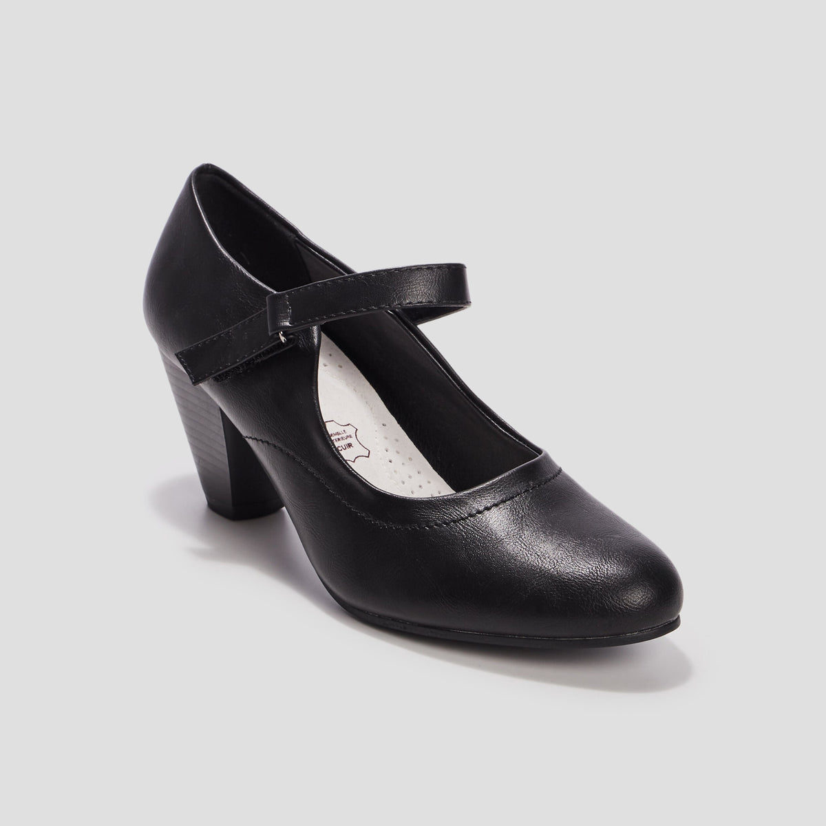 Escarpins babies noir femme - 1