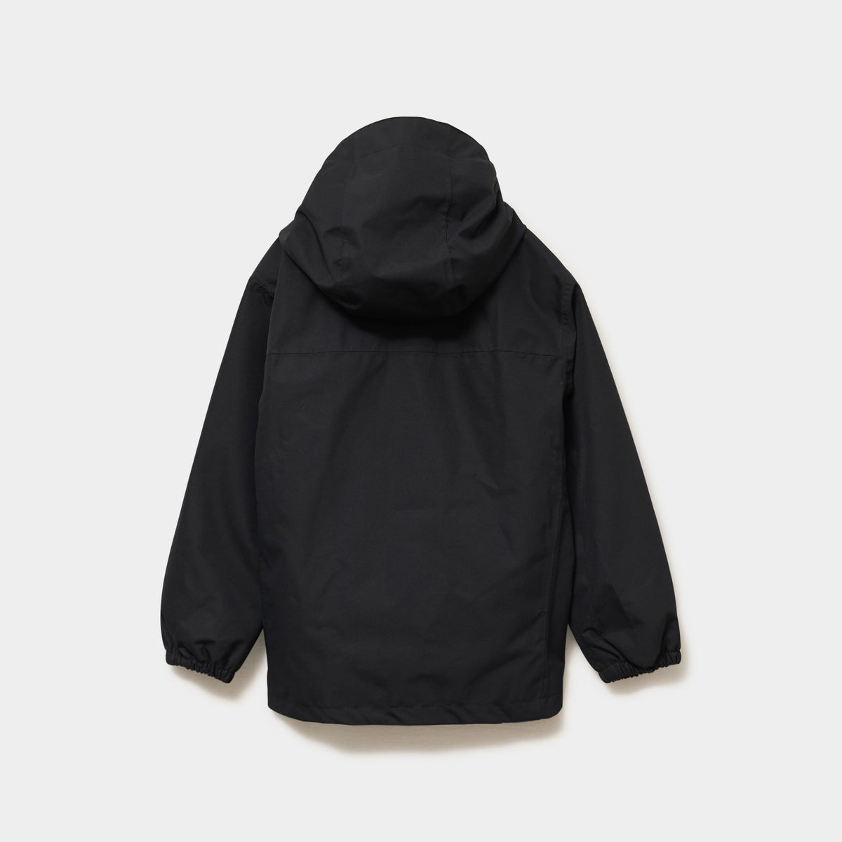 Parka 3-en-1 à capuche imperméable noir fille - 2