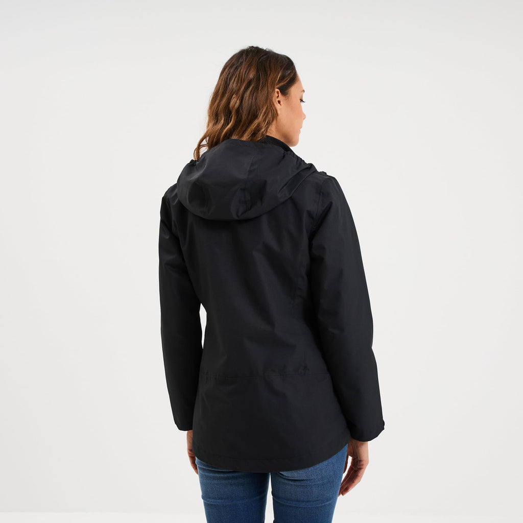 Parka 3-en-1 chaude et imperméable prune femme - 4