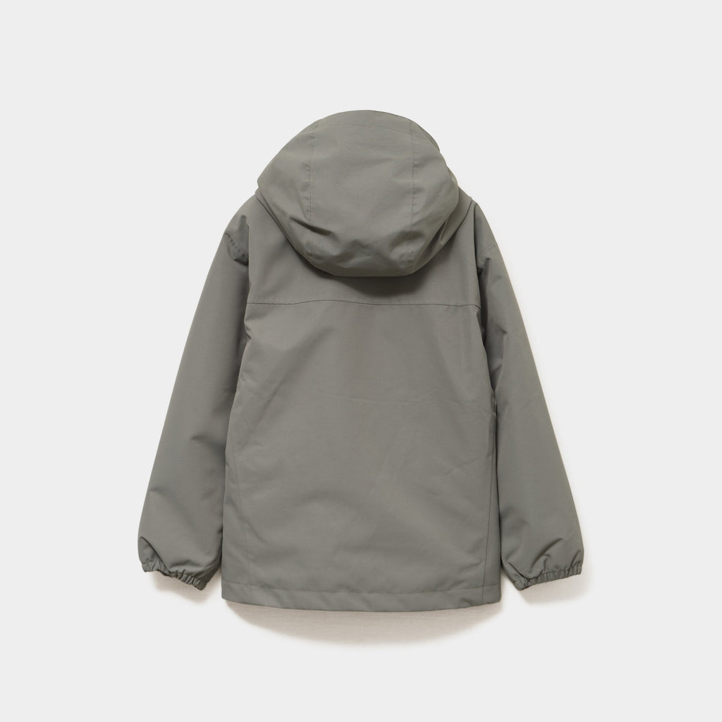 Parka 3-en-1 imperméable à capuche gris garçon - 2