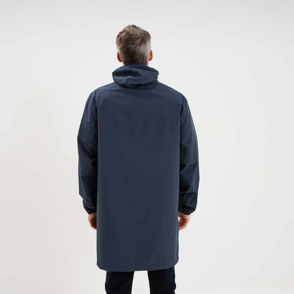 Parka imperméable coupe-vent à capuche gris foncé homme - 2