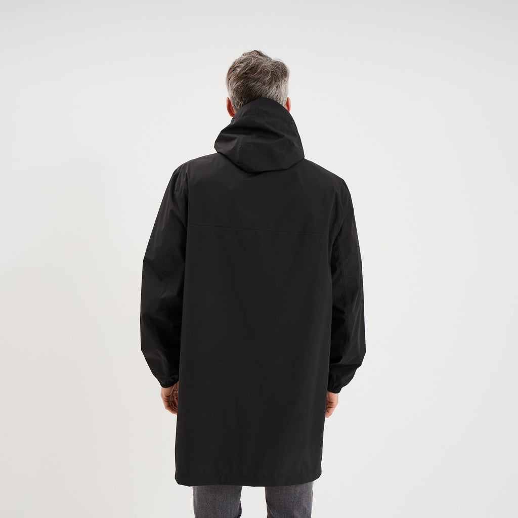 Parka imperméable coupe-vent à capuche gris foncé homme - 4
