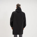 Parka imperméable coupe-vent à capuche gris foncé homme - 4