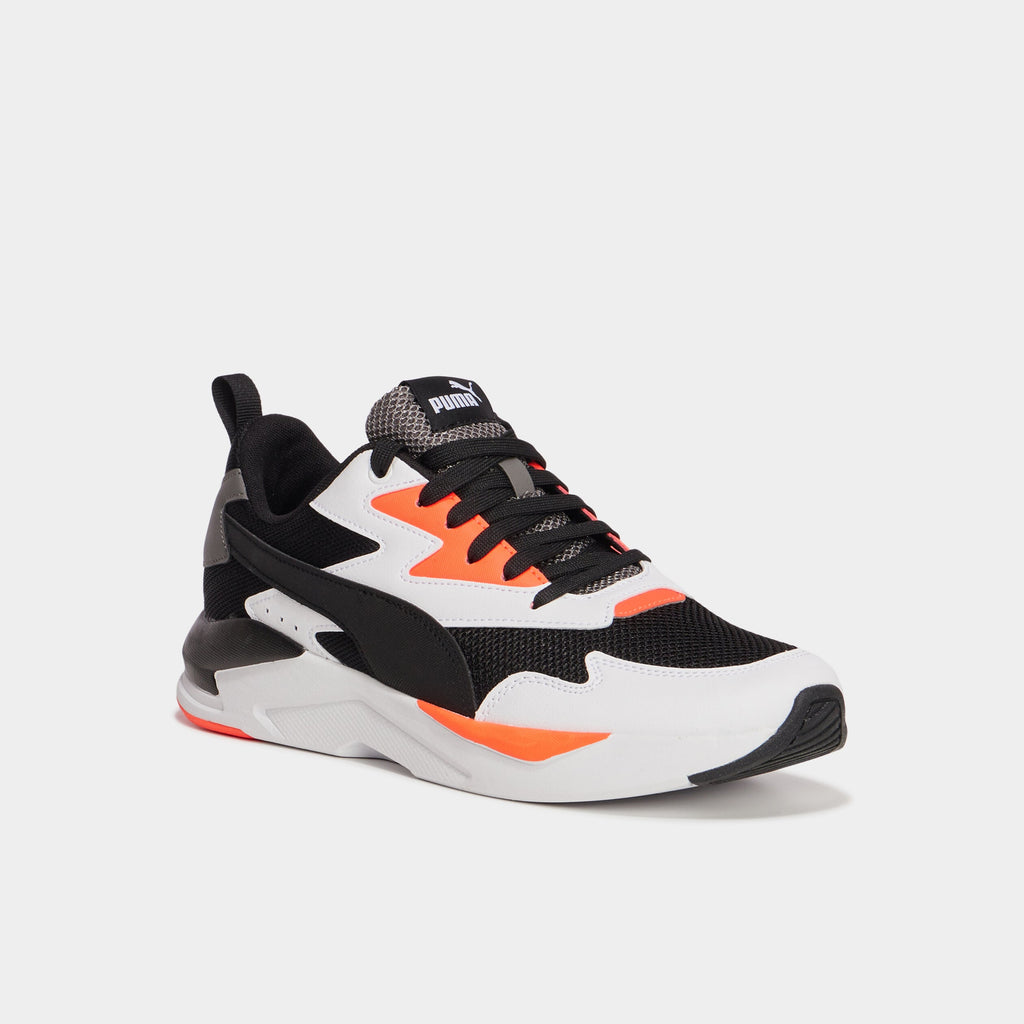 Runnings à lacets Puma rouge homme - 2