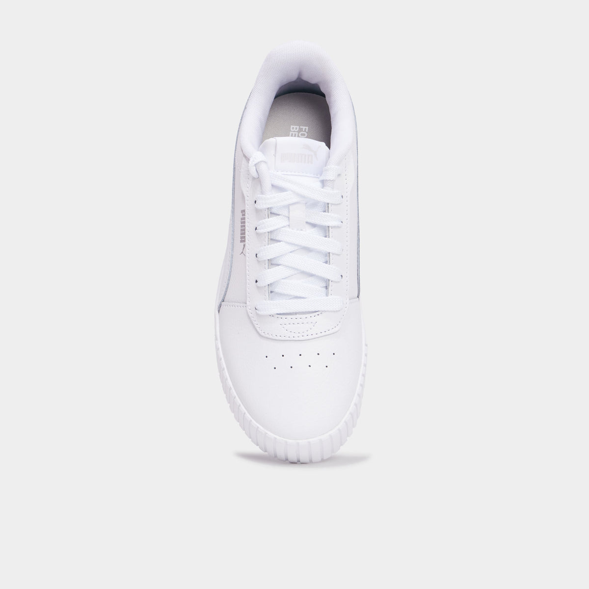 Tennis à lacets Puma Carina blanc femme - 2