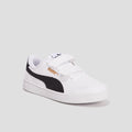 Tennis à scratchs Puma Shuffle blanc garçon - 1